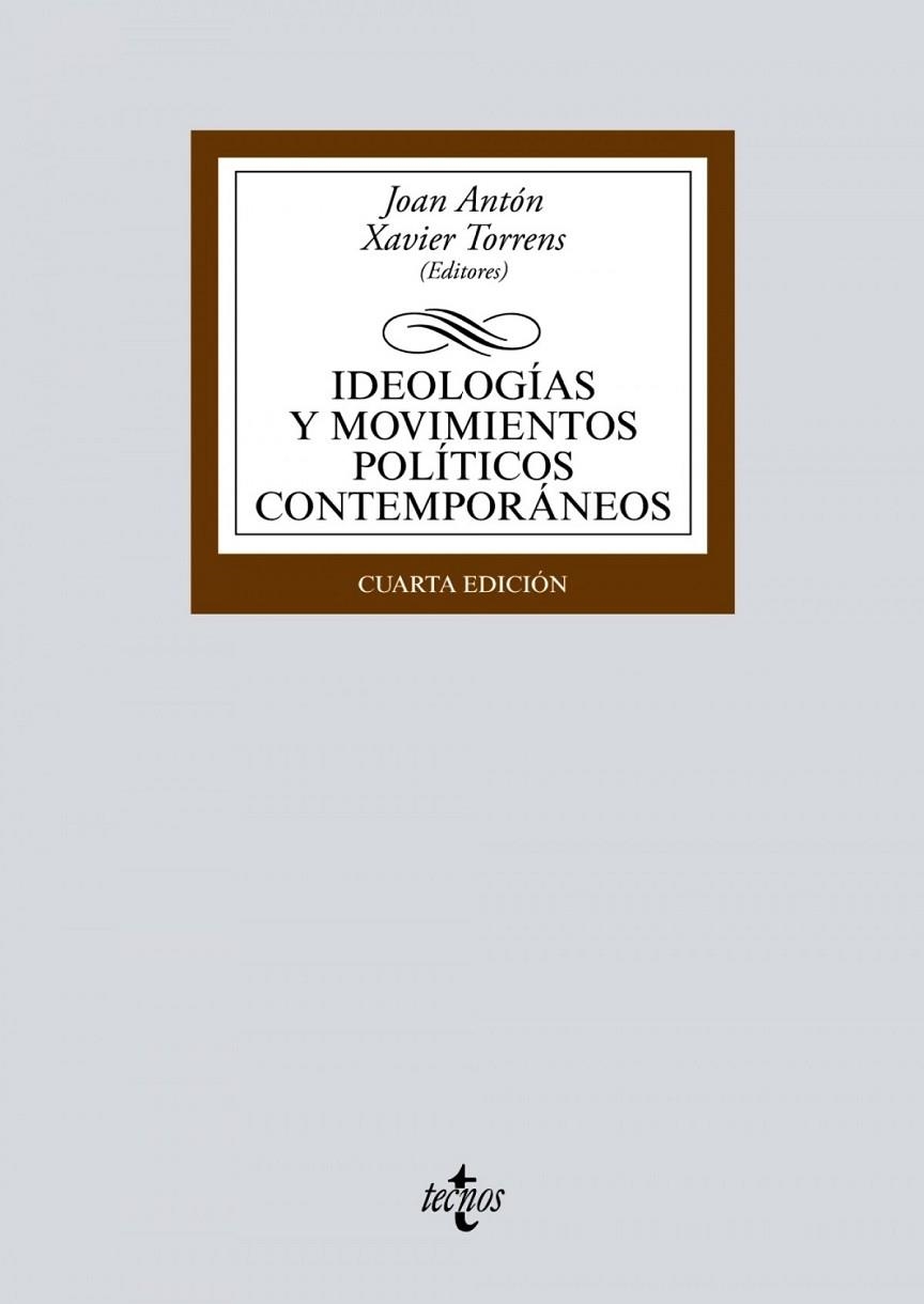 IDEOLOGÍAS Y MOVIMIENTOS POLÍTICOS CONTEMPORÁNEOS | 9788430979585