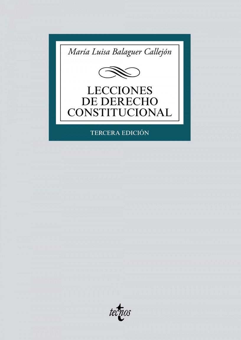 LECCIONES DE DERECHO CONSTITUCIONAL | 9788430982240