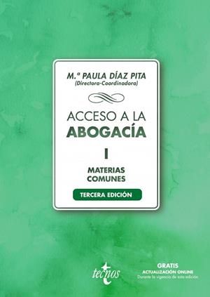 ACCESO A LA ABOGACÍA-I | 9788430982332
