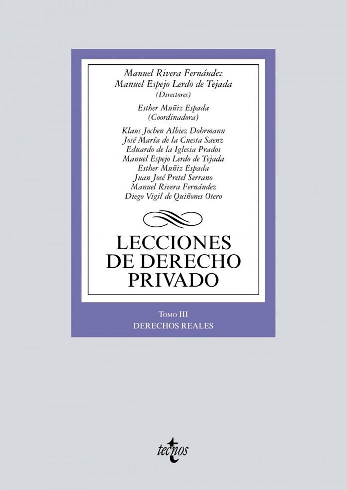 LECCIONES DE DERECHO PRIVADO | 9788430978717