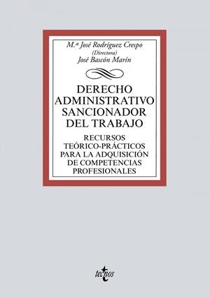 DERECHO ADMINISTRATIVO SANCIONADOR DEL TRABAJO | 9788430978892
