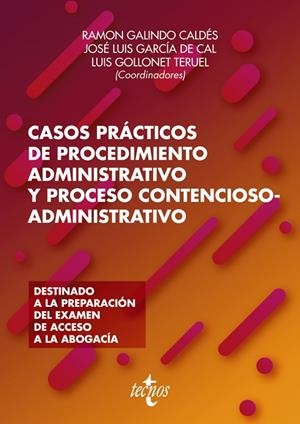 CASOS PRÁCTICOS DE PROCEDIMIENTO ADMINISTRATIVO Y PROCESO CONTENCIOSO-ADMINISTRATIVO | 9788430981625