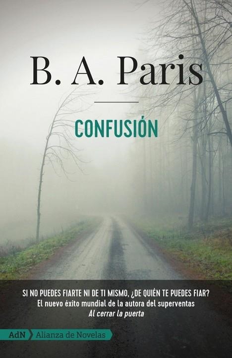 CONFUSIÓN [ADN] | 9788491818540 | B. A. PARIS