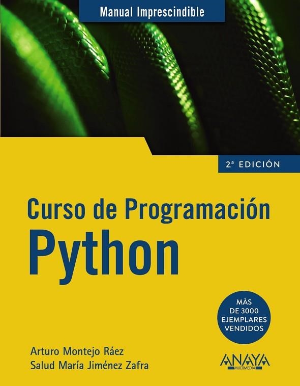 CURSO DE PROGRAMACIÓN PYTHON | 9788441541160