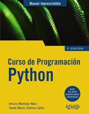CURSO DE PROGRAMACIÓN PYTHON | 9788441541160