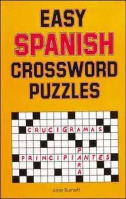 EASY SPANISH CROSSWORD PUZZLES | 9780844272443 | JANE BURNETT
