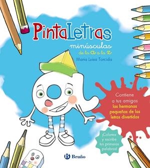 PINTALETRAS MINÚSCULAS DE LA A A LA Z | 9788469628805