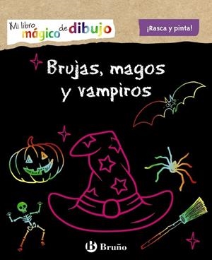 MI LIBRO MÁGICO DE DIBUJO. BRUJAS, MAGOS Y VAMPIROS | 9788469629215