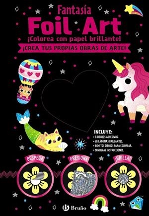 FOIL ART. COLOREA CON PAPEL BRILLANTE. FANTASÍA | 9788469628584