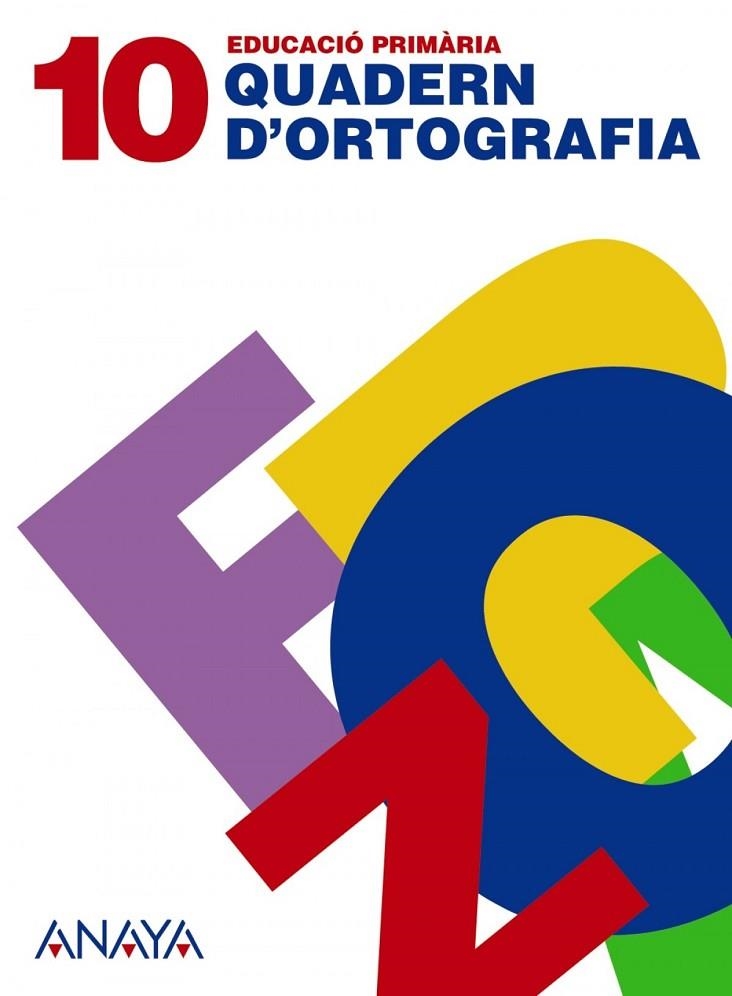 QUADERN D'ORTOGRAFIA 10. | 9788466787680