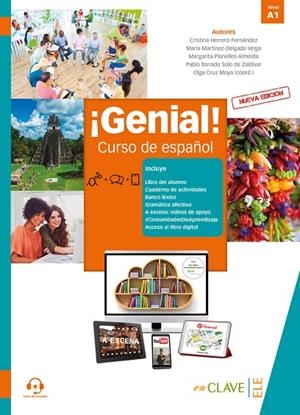 ¡GENIAL! A1 - CURSO DE ESPAÑOL (NUEVA EDICIÓN) | 9788418731174