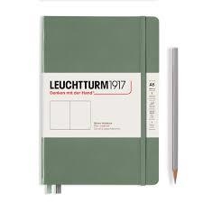 NOTEBOOK MEDIUM A5, T/D,LISO OLIVA | 4004117609374