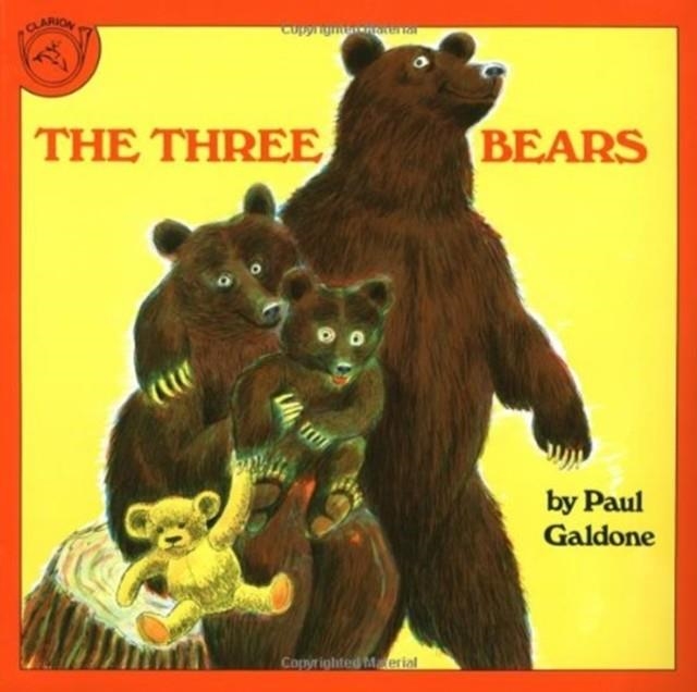 THE THREE BEARS | 9780899194011 | PAUL GALDONE