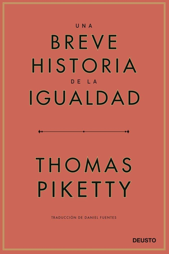 UNA BREVE HISTORIA DE LA IGUALDAD | 9788423433117 | THOMAS PIKETTY