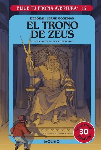 ELIGE TU PROPIA AVENTURA 12 - EL TRONO DE ZEUS | 9788427221772 | DEBORAH LERME GOODMAN