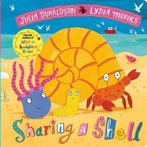 SHARING A SHELL BOARD BOOK | 9781509894161 | JULIA DONALDSON