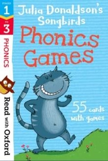 READ WITH OXFORD: STAGES 1-3: JULIA DONALDSON'S SONGBIRDS: PHONICS GAMES FLASHCARDS | 9780192764843 | JULIA DONALDSON