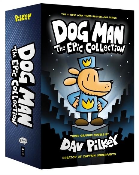 DOG MAN 1-3: THE EPIC COLLECTION HB | 9781338230642 | DAV PILKEY