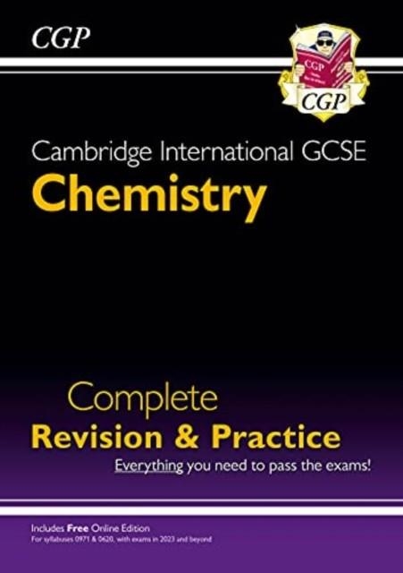 NEW CAMBRIDGE INTERNATIONAL GCSE CHEMISTRY COMPLETE REVISION & PRACTICE - FOR EXAMS IN 2023 & BEYOND | 9781789087031 |  CGP BOOKS