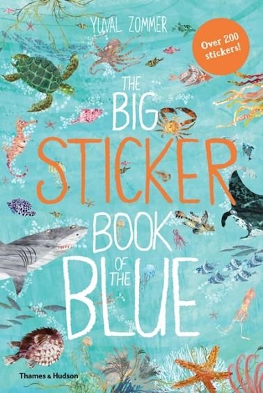 THE BIG STICKER BOOK OF THE BLUE | 9780500651803 | YUVAL ZOMMER