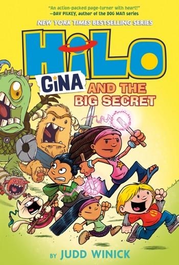 HILO 08: GINA AND THE BIG SECRET | 9780593379660 | JUDD WINICK