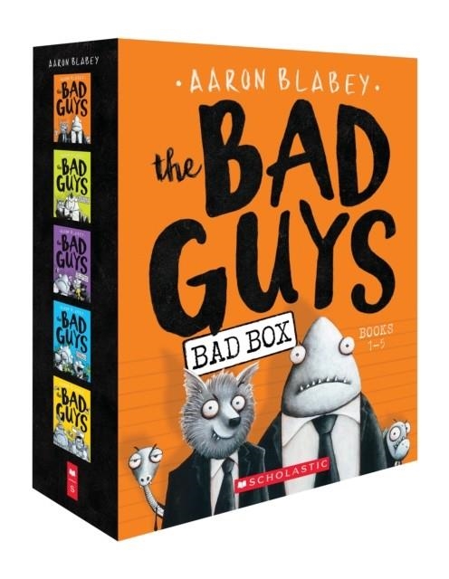 THE BAD GUYS BOX SET BOOKS 1-5 | 9781338267228 | AARON BLABEY