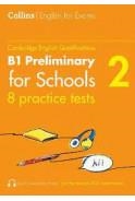 PRACTICE TESTS FOR B1 PRELIMINARY FOR SCHOOLS (VOL. 2) | 9780008484170 | AA.VV