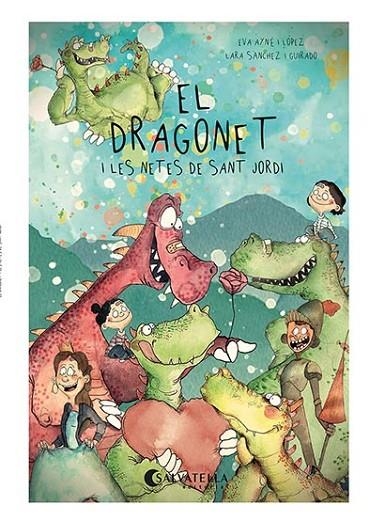 EL DRAGONET I LES NETES DE SANT JORDI | 9788418427787 | EVA AYNÉ I LÓPEZ