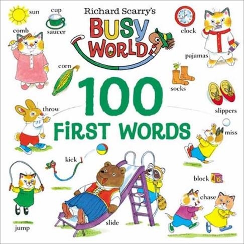 RICHARD SCARRY'S 100 FIRST WORDS | 9780593434260 | RICHARD SCARRY