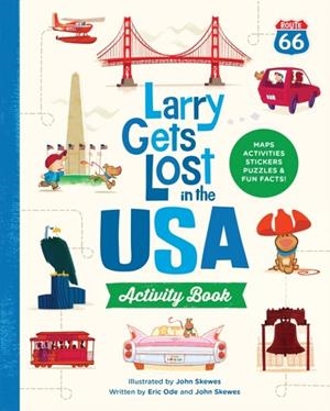 LARRY GETS LOST IN THE USA ACTIVITY BOOK | 9781632174185 | JOHN SKEWES
