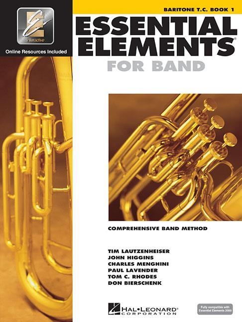 ESSENTIAL ELEMENTS FOR BAND - BARITONE T.C. BOOK 1 WITH EEI [WITH CDROM] | 9780634003240 | HAL LEONARD CORP