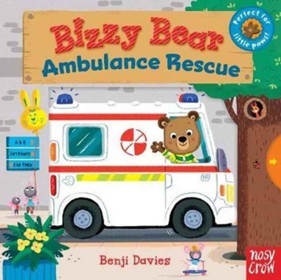 BIZZY BEAR: AMBULANCE RESCUE BOARD BOOK | 9780857639950 | BENJI DAVIES