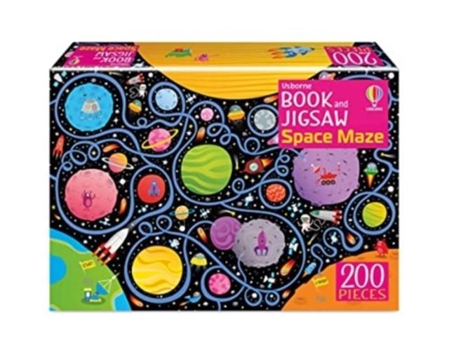 BOOK AND JIGSAW SPACE MAZE | 9781801310925 | SAM SMITH