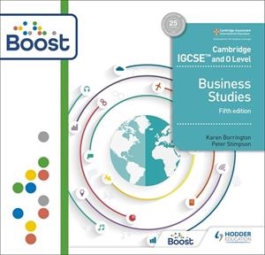 CAMBRIDGE IGCSE AND O LEVEL BUSINESS STUDIES BOOST CORE SUBSCRIPTION-DIGITAL | 9781398341036