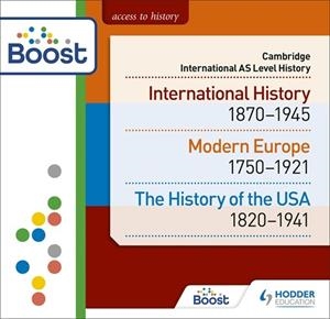 CAMBRIDGE INTERNATIONAL AS LEVEL HISTORY BOOST CORE-DIGITAL | 9781398341012