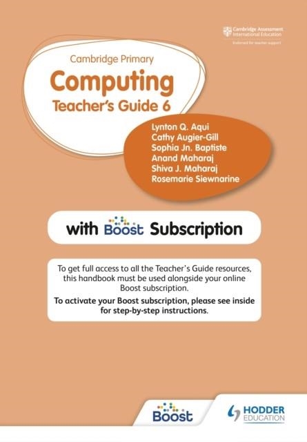 CAMBRIDGE PRIMARY COMPUTING TEACHER'S GUIDE STAGE 6 WITH BOOST SUBSCRIPTION | 9781398368507