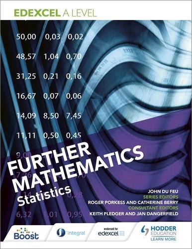 EDEXCEL A LEVEL FURTHER MATHEMATICS STATISTICS-DIGITAL | 9781398357983