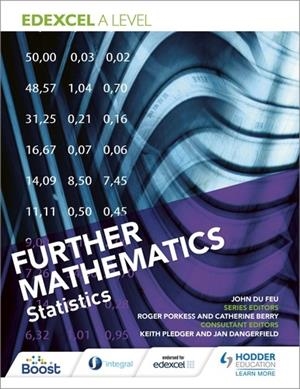 EDEXCEL A LEVEL FURTHER MATHEMATICS STATISTICS-DIGITAL | 9781398357983