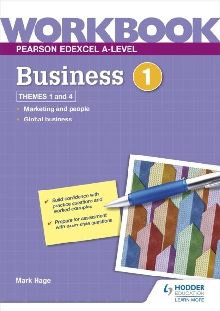 PEARSON EDEXCEL A-LEVEL BUSINESS WORKBOOK 1 | 9781398358652