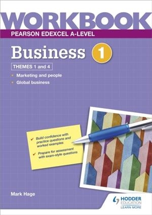 PEARSON EDEXCEL A-LEVEL BUSINESS WORKBOOK 1 | 9781398358652
