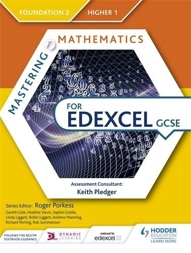 MASTERING MATHEMATICS FOR EDEXCEL GCSE: FOUNDATION 2/HIGHER 1 | 9781471839894 | GARETH COLE