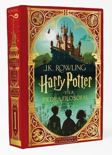HARRY POTTER Y LA PIEDRA FILOSOFAL (HARRY POTTER [EDICIÓN MINALIMA] 1) | 9788418174070 | J.K. ROWLING