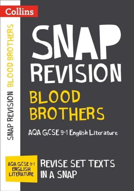 BLOOD BROTHERS: AQA GCSE 9-1 ENGLISH LITERATURE TEXT GUIDE | 9780008306625