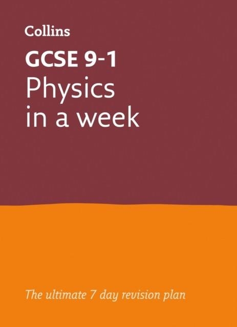 GCSE 9-1 PHYSICS IN A WEEK | 9780008276065