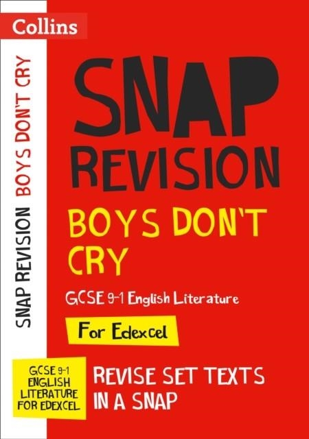 BOYS DON'T CRY: EDEXCEL GCSE 9-1 ENGLISH LITERATURE TEXT GUIDE | 9780008471798
