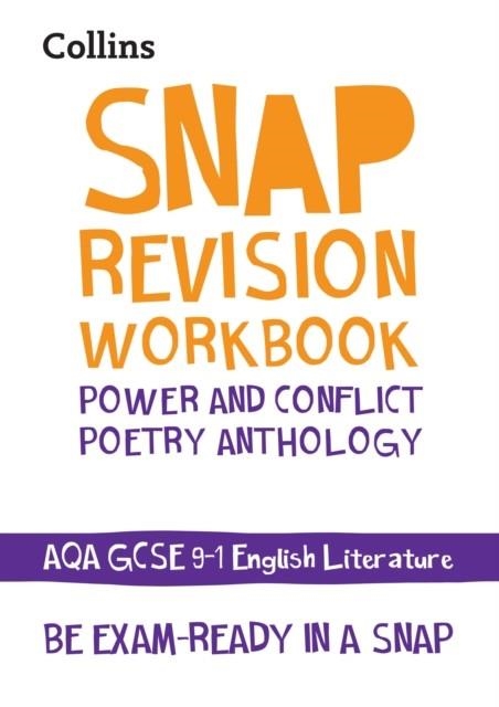 POWER & CONFLICT POETRY ANTHOLOGY WORKBOOK: AQA GCSE GRADE 9-1 ENGLISH LITERATURE | 9780008355302