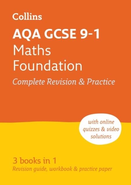 AQA GCSE 9-1 MATHS FOUNDATION COMPLETE REVISION AND PRACTICE | 9780008112516