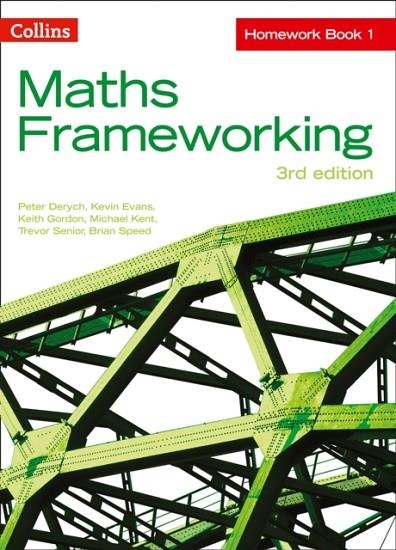 COLLINS MATHS FRAMEWORKING HOMEWORK BOOK 1 3RD | 9780007537631