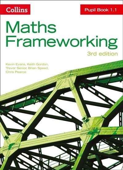 COLLINS MATHS FRAMEWORKING PUPIL BOOK 1.1 3RD | 9780007537716