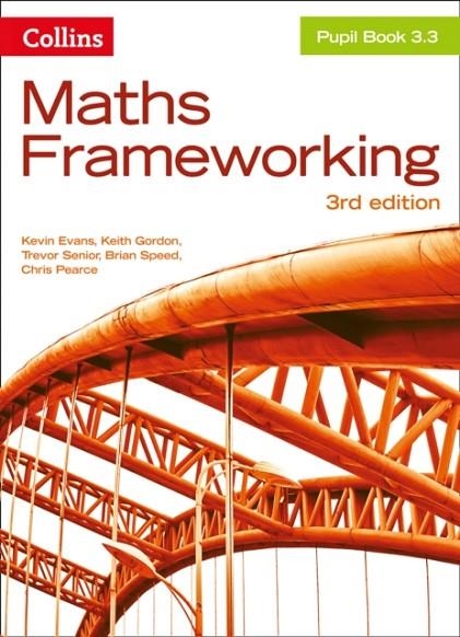 COLLINS MATHS FRAMEWORKING PUPIL BOOK 3.3 3RD | 9780007537792